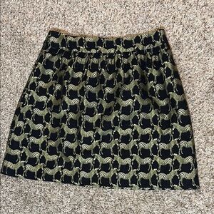 Crown & Ivy Black Bubble Mini Skirt